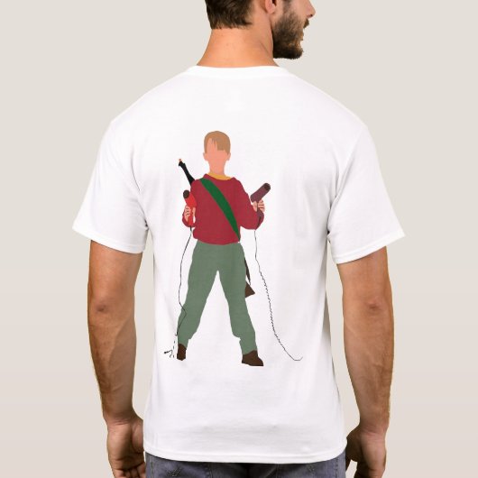 🎄 Holiday Chaos T-Shirt – Funny Christmas Movie- (Rückseite)