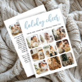 Holiday Cheer 12 Foto Weihnachten Personalisiert