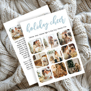 Holiday Cheer 12 Foto Weihnachten Personalisiert