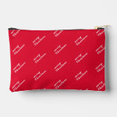 Holiday Cheer Christmas Accessory Pouch Zubehörtasche (Rückseite)