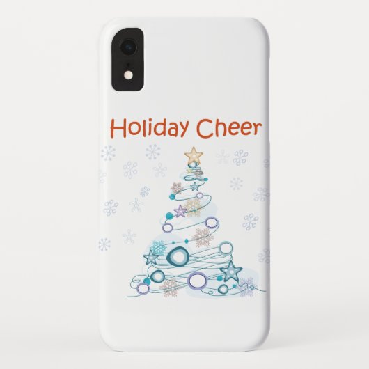 Holiday Cheer Christmas Tree Case-Mate iPhone Hülle (Rückseite)