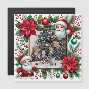 Holiday Cheer - Ein Familienweihnachtskuchen Magnetkarte