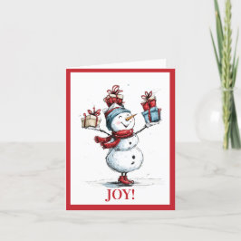 Holiday Cheer - Feierliche Grüße Feiertagskarte