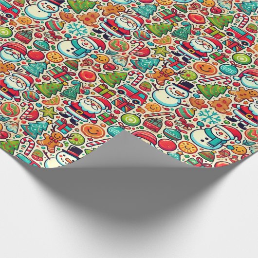 Holiday Cheer Gift Wrap Geschenkpapier (Ecke)