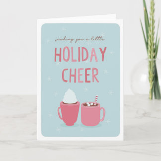 Holiday Cheer Greeting Card (blank inside) Karte