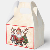 "Holiday Cheer & Joy" Geschenkschachtel (Rückseite)