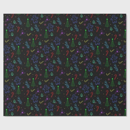 Holiday Cheer Packpapier (Flach)