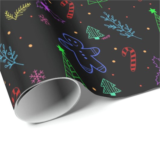 Holiday Cheer Packpapier (Rolleneckpunkt)