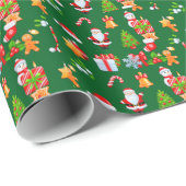Holiday Cheer Packpapier (Rolleneckpunkt)