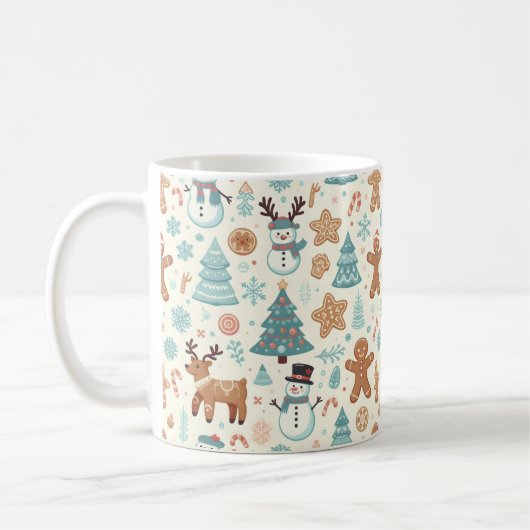 Holiday Cheer Pattern Collection Kaffeetasse (Links)