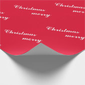 Holiday Cheer Patterned Christmas Festive Gift Geschenkpapier (Ecke)