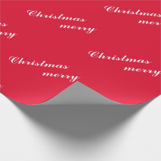 Holiday Cheer Patterned Christmas Festive Gift Geschenkpapier (Ecke)
