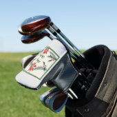 Holiday Cheer Putter Abdeckung Golf Headcover (In Situ)