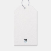 Holiday Cheer Red Geschenkanhänger (Rückseite)