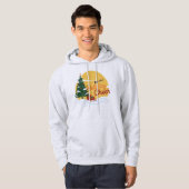 Holiday Cheer: Santa’s Sleigh Ride Hoodie (Vorne ganz)