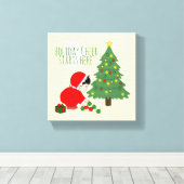 Holiday Cheer Starts Here - wall art Leinwanddruck (Insitu (Holzboden))