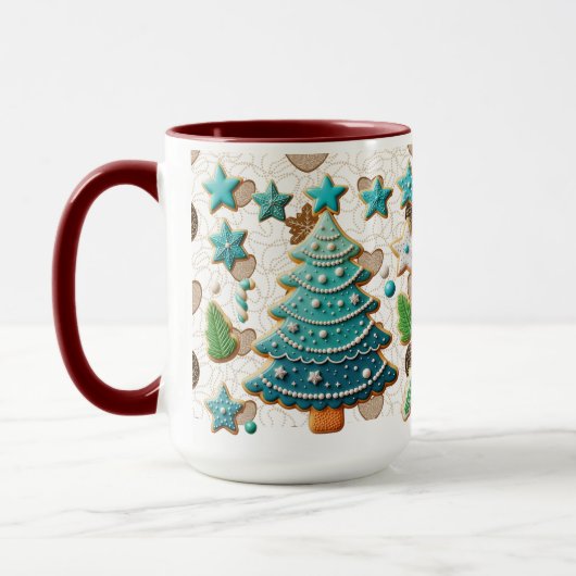 Holiday Cheer Tree und Cookies Tasse (Links)