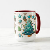 Holiday Cheer Tree und Cookies Tasse (VorderseiteRechts)
