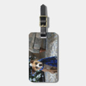 Holiday Cheer von Pit Bull Rescue Dog Gepäckanhänger (Vorderseite vertikal)