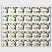 Holiday Cheerleader Holiday Spirit Geschenkpapier (Flach)