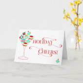 Holiday Cheers Card Karte (Gelbe Blume)