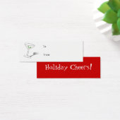 Holiday Cheers Gift Tag (Schreibtisch)