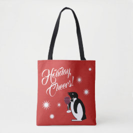Holiday Cheers Penguin Tasche