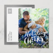 Holiday Chefs Holiday Foto Card Postkarte (Vorne/Hinten)