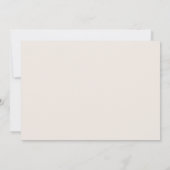 Holiday Chic Botanical | Champagner Horizontal Save The Date (Rückseite)