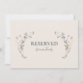 Holiday Chic Botanical | Champagner vorbehaltenes (Rückseite)