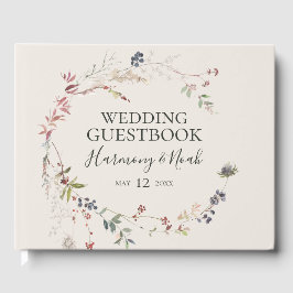 Holiday Chic Botanical | ChampagnerWedding Gästebuch