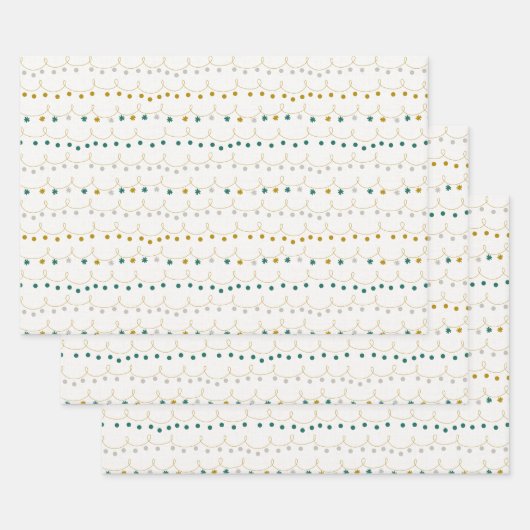 Holiday Christmas  Geschenkpapier Set (Set)