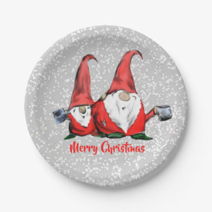 Holiday Christmas Gnomes Jolly Pappteller