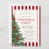 Holiday Christmas Party Invitation invitation Einladung (Vorderseite)