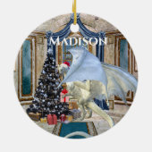 Holiday Christmas Tree Keramik Ornament (Hinten)