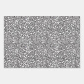 Holiday Chunky Glitzer Sequin Christmas Geschenkpapier Set (Vorderseite 2)