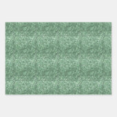 Holiday Chunky Glitzer Sequin Christmas Geschenkpapier Set (Vorderseite)