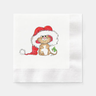 Holiday Cocktail Napkins Serviette