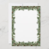 Holiday Cocktail Party Einladung (Rückseite)