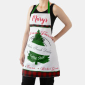 Holiday Coffee Shop personalisiertes Zeichen Schür Schürze (InSitu)