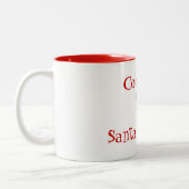 Holiday Coffee Tasse (Links)