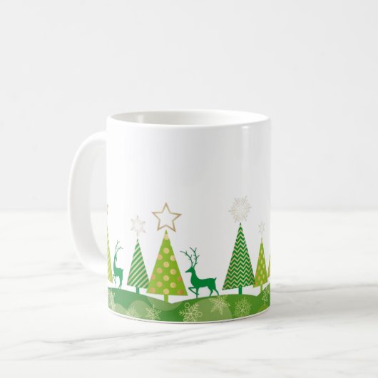 Holiday Coffee Tasse (Vorderseite Links)
