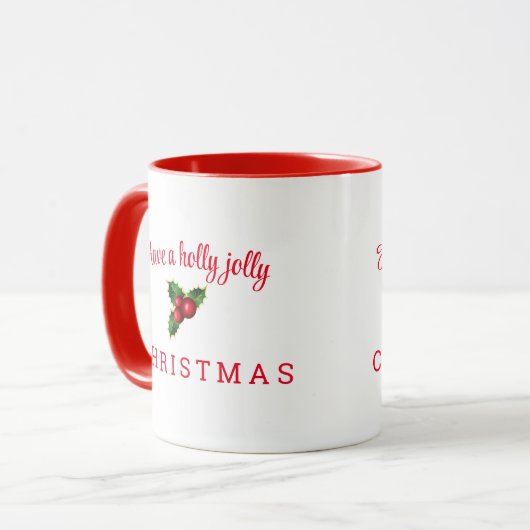 Holiday Coffee Tasse (Vorderseite Links)