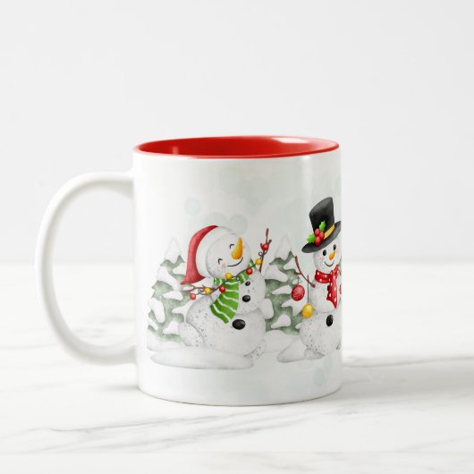 Holiday Coffee Tasse (Links)
