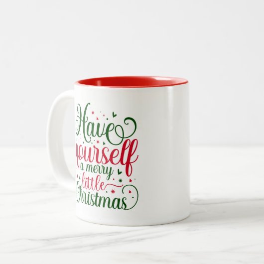 Holiday Coffee Tasse (Vorderseite Links)