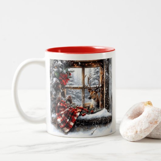 Holiday Coffee Tasse (Mit Donut)