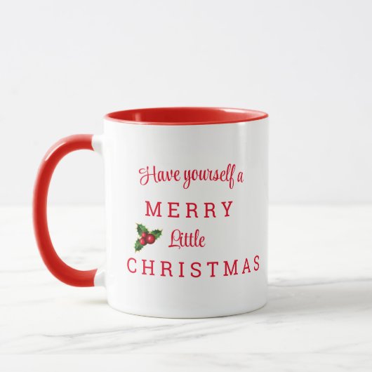 Holiday Coffee Tasse (Links)
