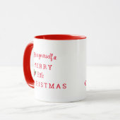 Holiday Coffee Tasse (Vorderseite Links)