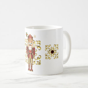 Holiday Coffee Tasse-Christmas Nutcracker Zwei-Ton Kaffeetasse