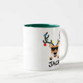 Holiday Coffee Tasse | Coole Rentiere (VorderseiteRechts)